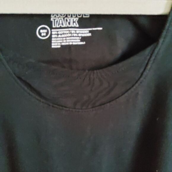 Danskin Now Active Tank with Built-in-bra Size S Black - Picture 4 of 8